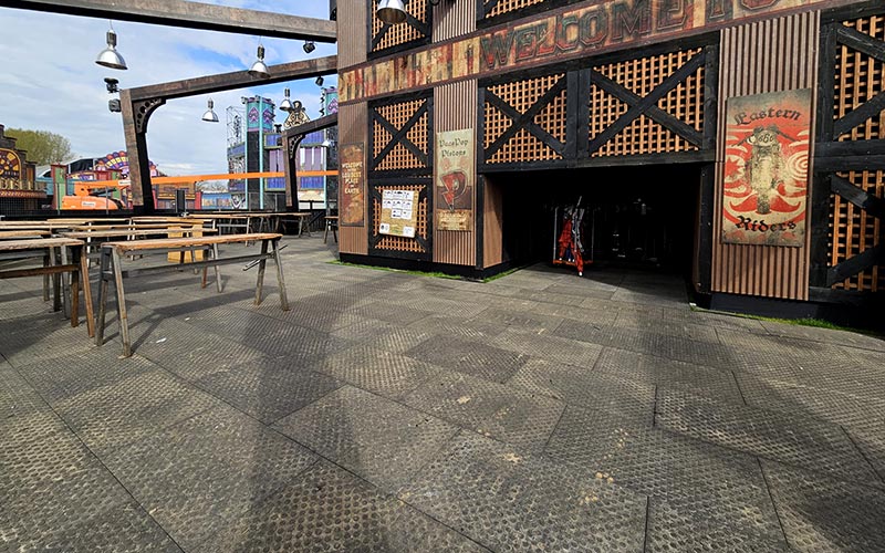 Paaspop 2025 remopla vloer entree